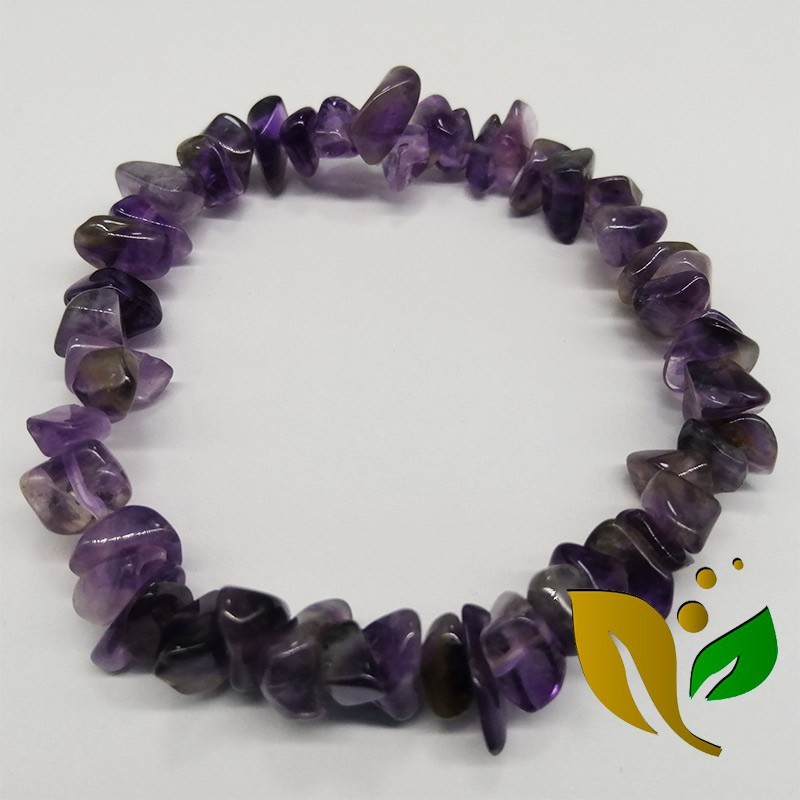 AMETHYST CHIP BRACELET