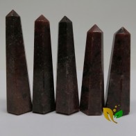 RUBY ZOISITE OBELISK POINT
