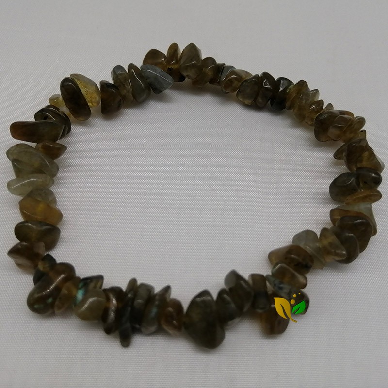 LABRADORITE CHIP BRACELET