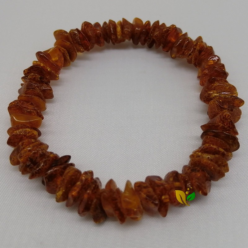 DARK AMBER CHIP BRACELET