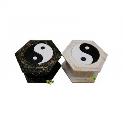 Baúl, yin yang, hexagonal.