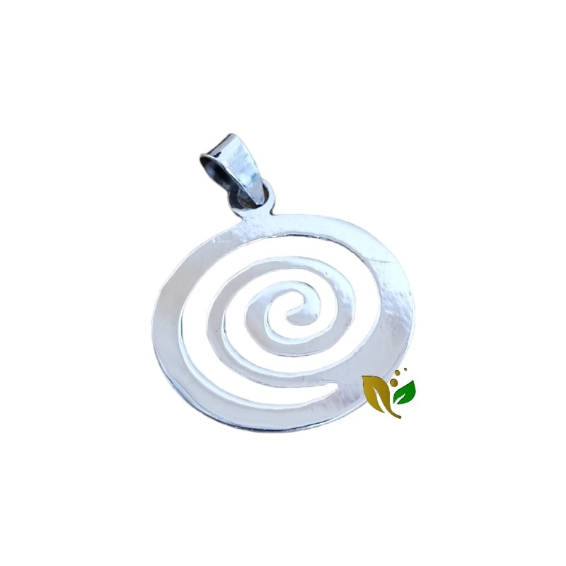 Pendentif Spirale Celtique en Argent