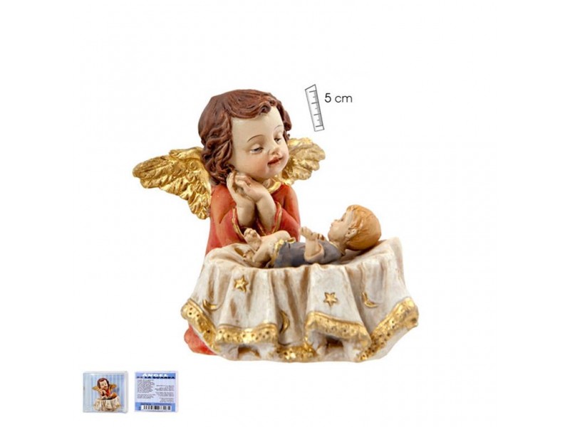 Angelo custode con bambino