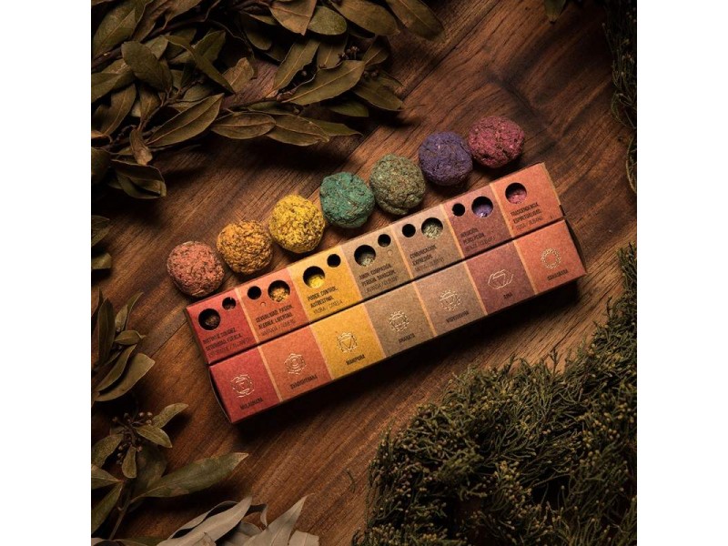 7 Chakra Smudging Bombs