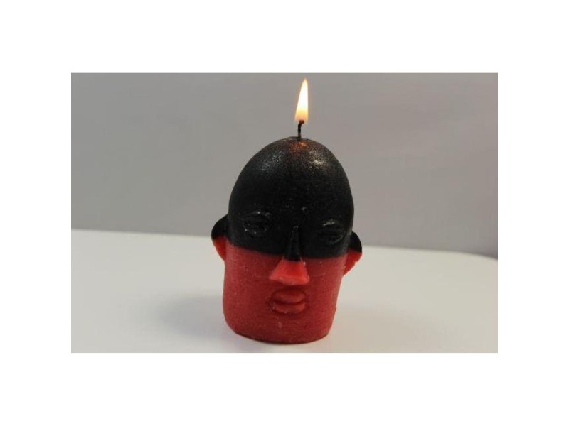 Candela Elegua Nero-Rosso