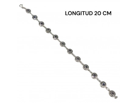 BRACCIALE OCCHIO TURCO IN ARGENTO VARI MODELLI