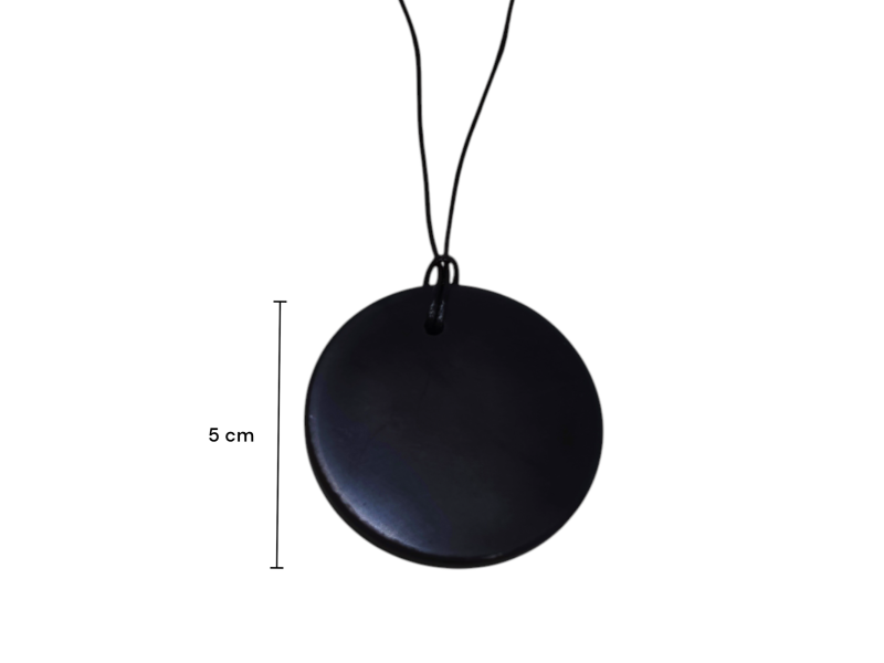 Round Shungite Pendant