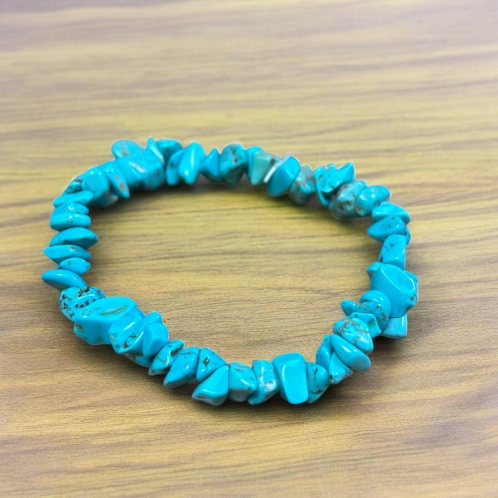 TURQUOISE CHIP BRACELET