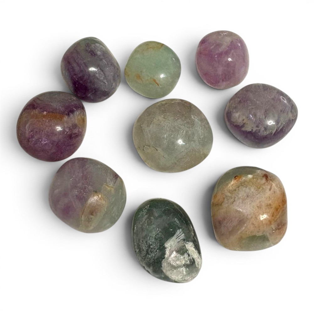 Premium Fluorite Tumbled Stone (1 pc)