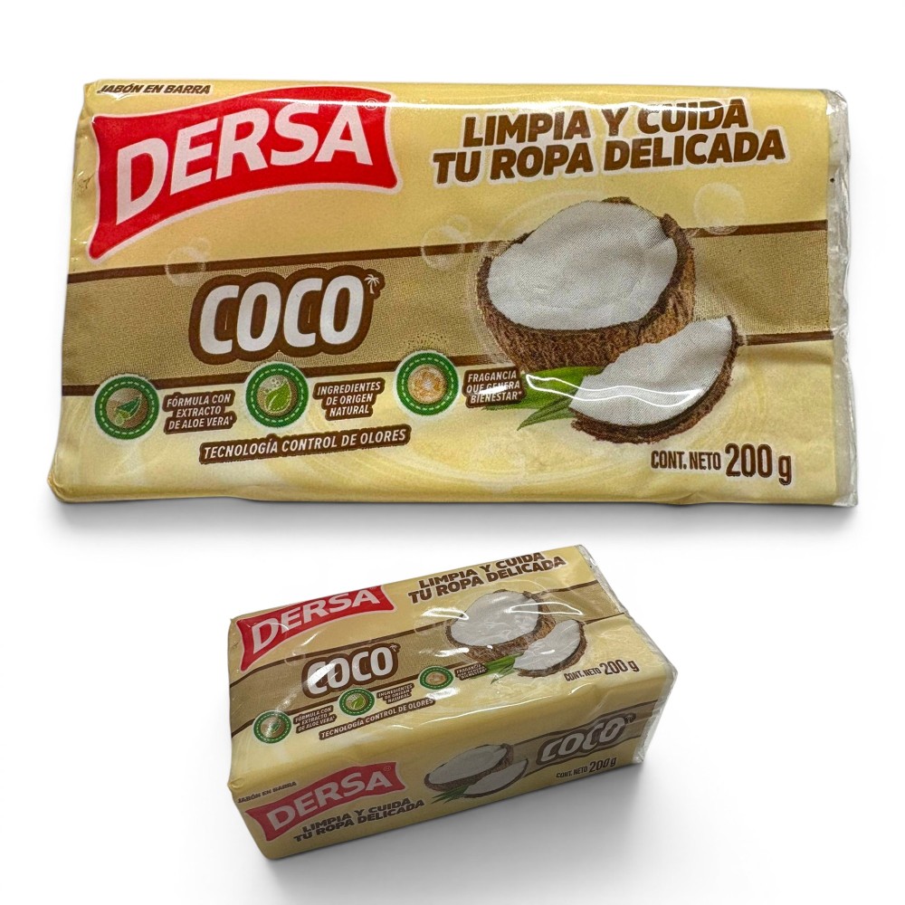 JABON DE COCO DERSA
